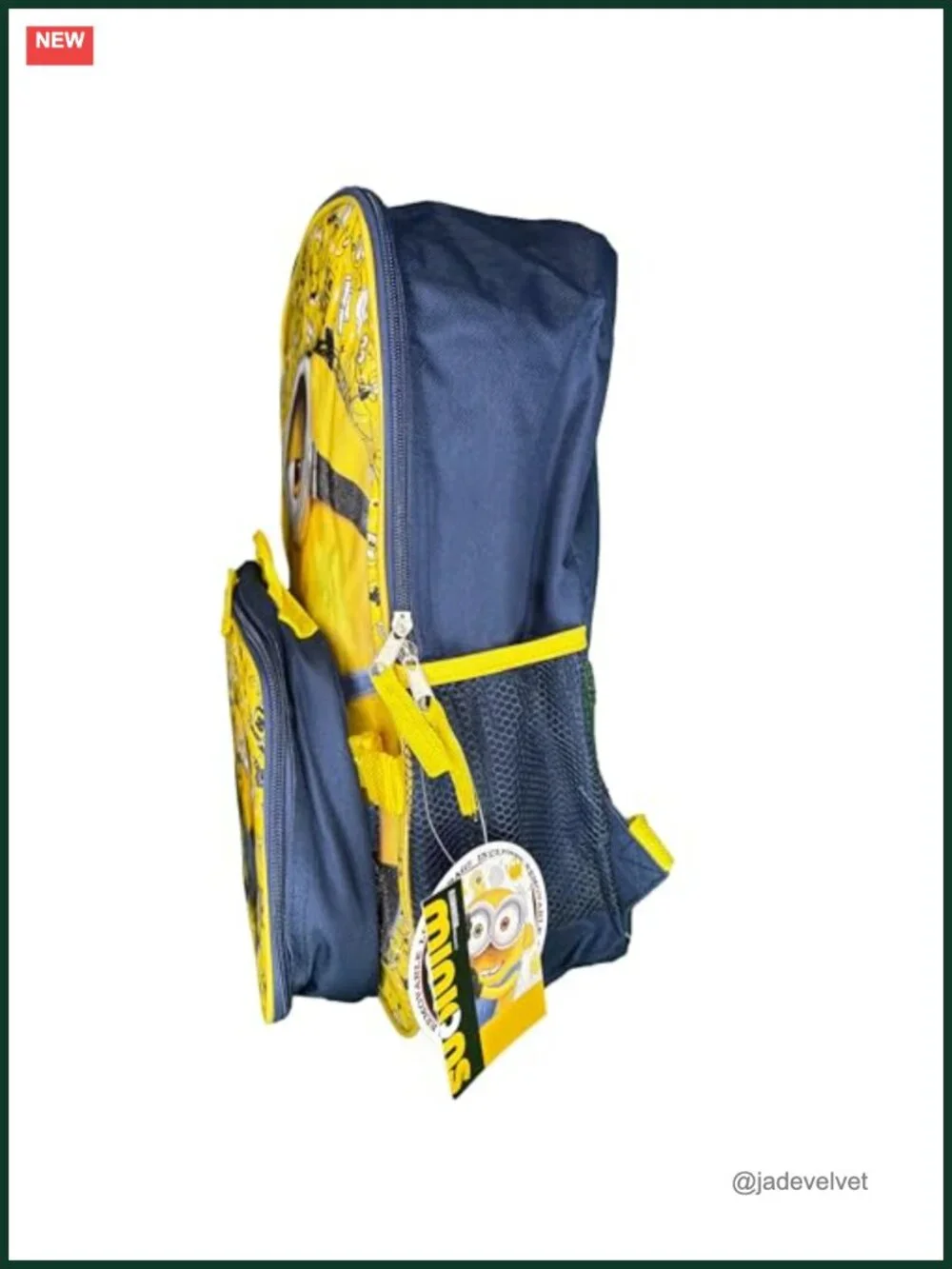 Despicable Me Minions Full Size 16 Inch Backpack with Detachable Lunch Box